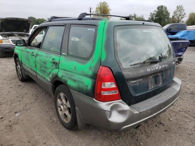 Photo 3 from auction – 2003 SUBARU FORESTER 2 with VIN JF1SG65623H701607