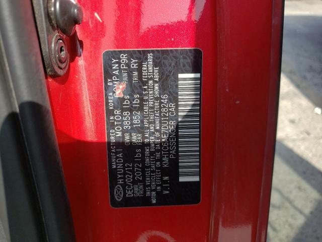 Photo 10 from auction – 2013 HYUNDAI VELOSTER T with VIN KMHTC6AE7DU128246