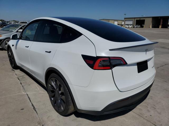 Foto 3 de la subasta – 2021 TESLA MODEL Y con VIN 5YJYGDEF2MF124460