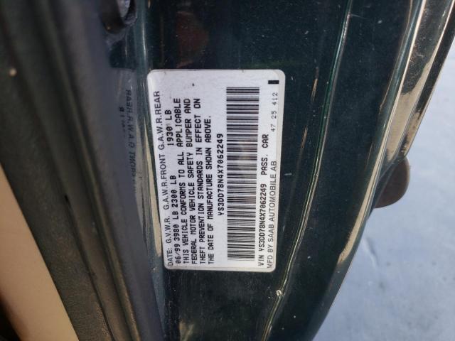 Photo 10 from auction – 1999 SAAB 9-3 S with VIN YS3DD78N4X7062249