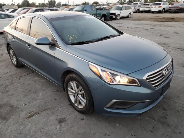 HYUNDAI SONATA SE 2016 with VIN 5NPE24AF9GH374923 - Photo from auction