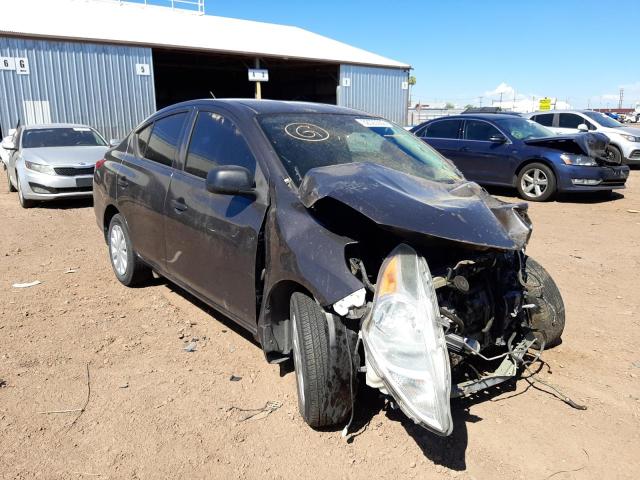 NISSAN VERSA S 2015 with VIN 3N1CN7APXFL805179 - Photo from auction