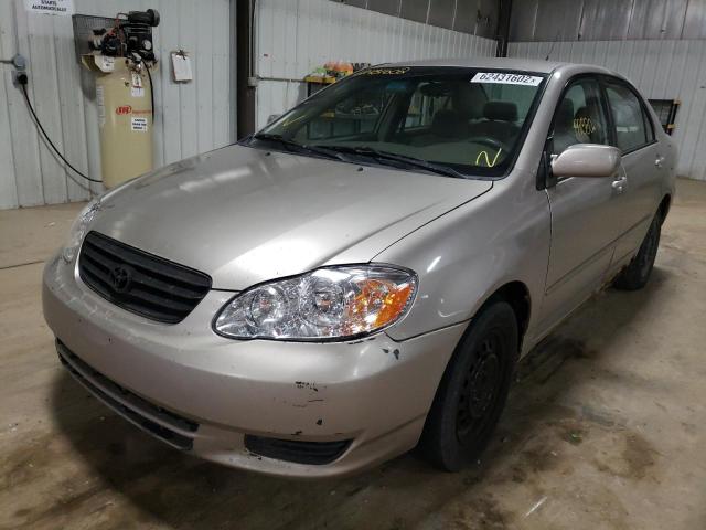 Photo 2 from auction – 2003 TOYOTA COROLLA CE with VIN 1NXBR32E63Z135341