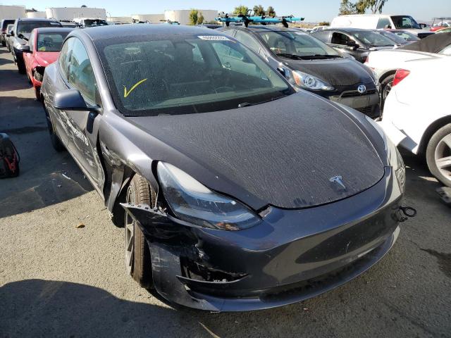 TESLA MODEL 3 2021 with VIN 5YJ3E1EA5MF054018 - Photo from auction