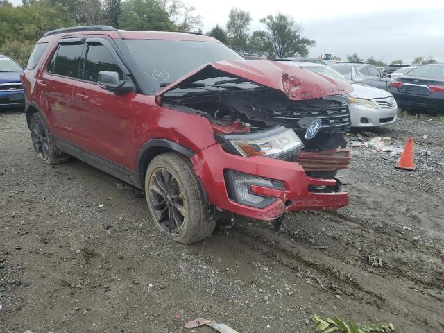 FORD EXPLORER X 2017 with VIN 1FM5K8D81HGC18669 - Photo from auction