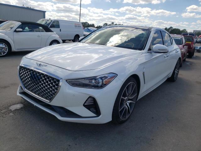 Photo 2 from auction – 2020 GENESIS G70 PRESTI with VIN KMTG44LA9LU064793