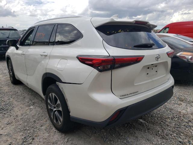 Photo 3 from auction – 2020 TOYOTA HIGHLANDER with VIN 5TDGZRAHXLS024014