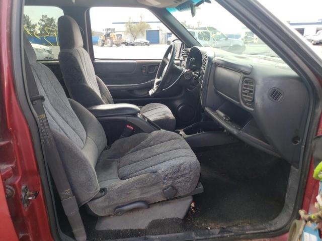 Photo 5 from auction – 2001 CHEVROLET S10 with VIN 1GCDT13W31K221189