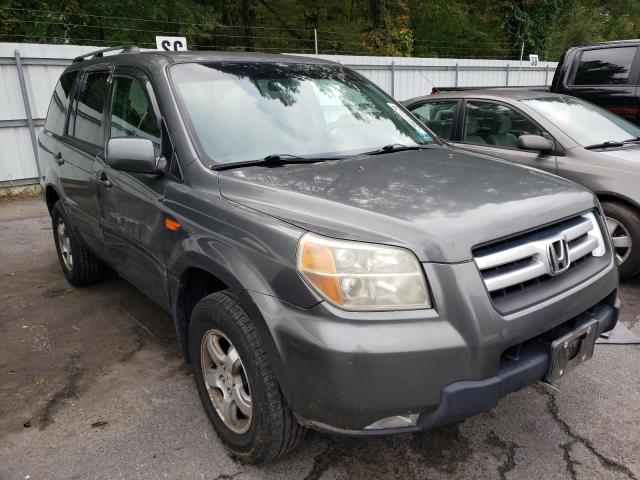 HONDA PILOT EX 2007 with VIN 2HKYF18427H509440 - Photo from auction