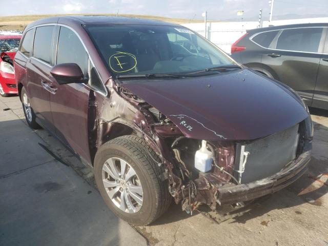HONDA ODYSSEY EX 2015 with VIN 5FNRL5H64FB100892 - Photo from auction