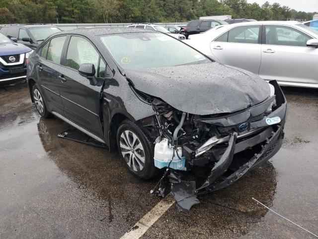 TOYOTA COROLLA LE 2021 with VIN JTDEAMDE7MJ011898 - Photo from auction