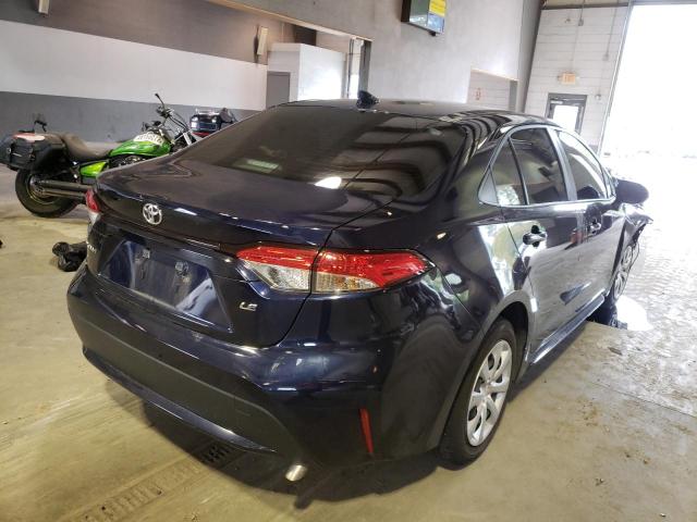 Photo 4 from auction – 2021 TOYOTA COROLLA LE with VIN JTDEPMAE4MJ169781