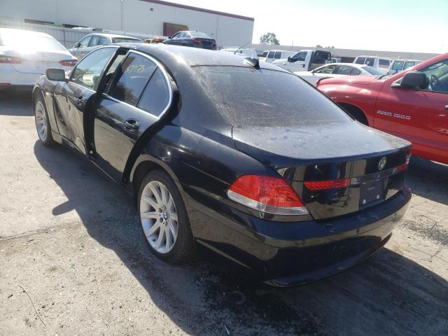 Photo 3 from auction – 2003 BMW 745 I with VIN WBAGL63473DP67717