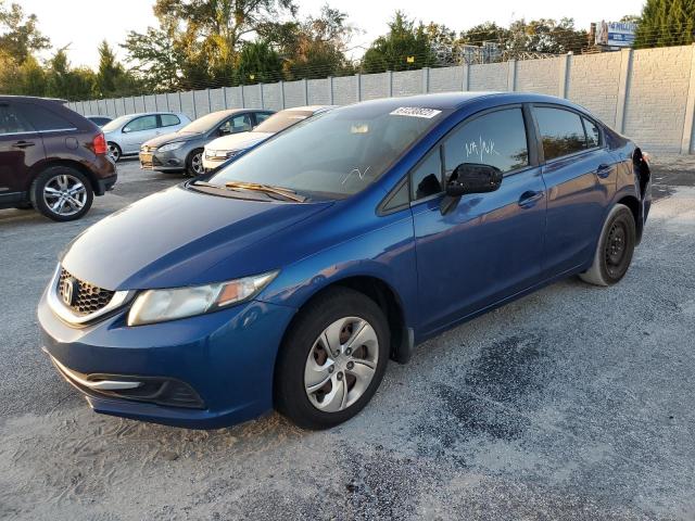 Photo 2 from auction – 2015 HONDA CIVIC LX with VIN 19XFB2F51FE090715