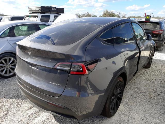 Photo 4 from auction – 2021 TESLA MODEL Y with VIN 5YJYGDEE9MF108585