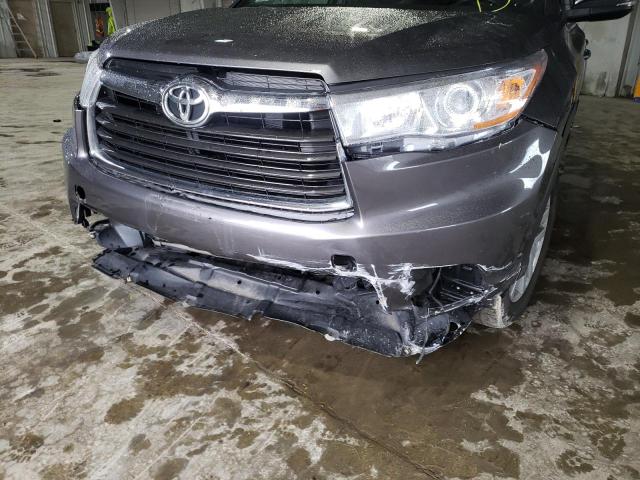 Photo 9 from auction – 2015 TOYOTA HIGHLANDER with VIN 5TDBKRFH6FS120461
