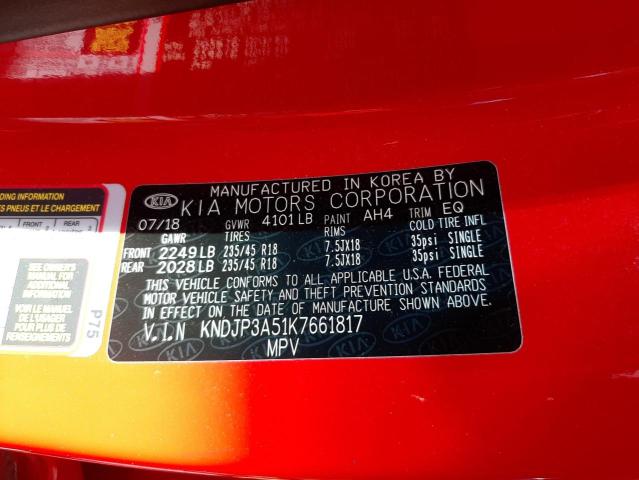 Photo 10 from auction – 2019 KIA SOUL + with VIN KNDJP3A51K7661817
