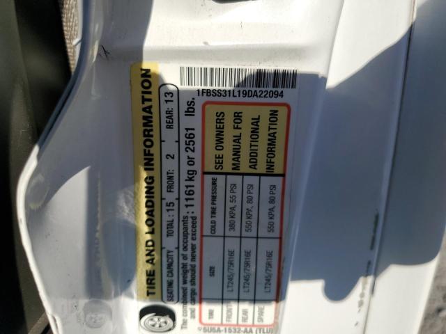 Photo 10 from auction – 2009 FORD ECONOLINE with VIN 1FBSS31L19DA22094