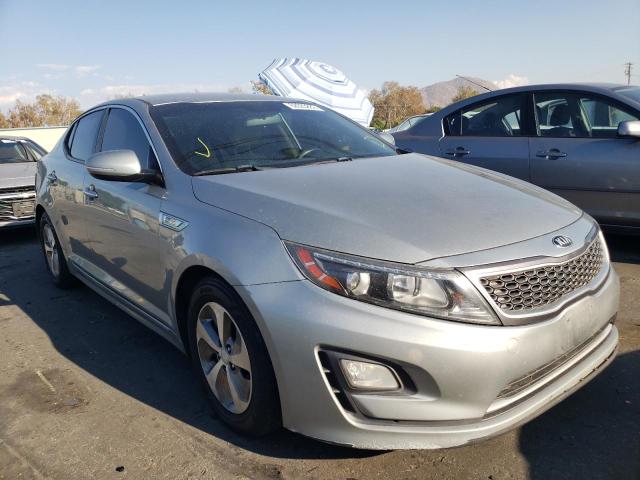 KIA OPTIMA HYB 2015 with VIN KNAGM4AD1F5083913 - Photo from auction