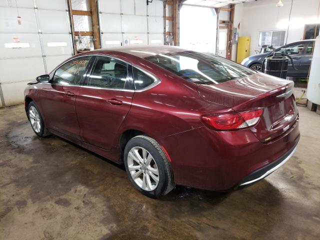 Photo 3 from auction – 2015 CHRYSLER 200 LIMITE with VIN 1C3CCCAB1FN574631