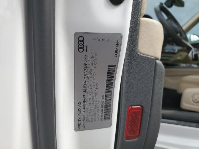 Photo 10 from auction – 2019 AUDI A4 PREMIUM with VIN WAUGMAF42KN011569