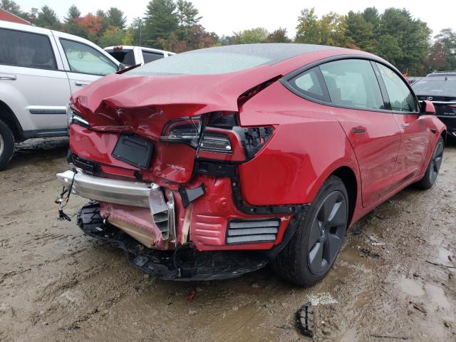 Photo 4 from auction – 2022 TESLA MODEL 3 with VIN 5YJ3E1EB1NF196490