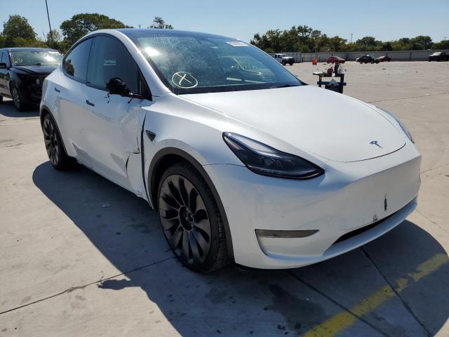 TESLA MODEL Y 2021 with VIN 5YJYGDEF2MF124460 - Photo from auction