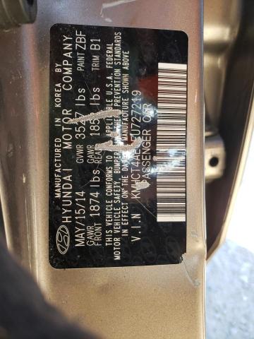 Photo 10 from auction – 2014 HYUNDAI ACCENT GLS with VIN KMHCT4AE0EU727219