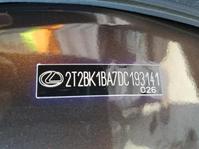 Photo 10 from auction – 2013 LEXUS RX 350 BAS with VIN 2T2BK1BA7DC193141