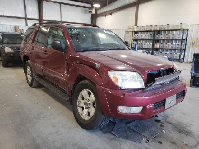 TOYOTA 4RUNNER SR 2005 with VIN JTEZU14R058032901 - Photo from auction