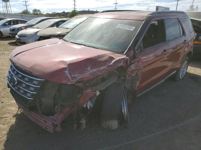 Photo 2 from auction – 2017 FORD EXPLORER X with VIN 1FM5K7D88HGB28932