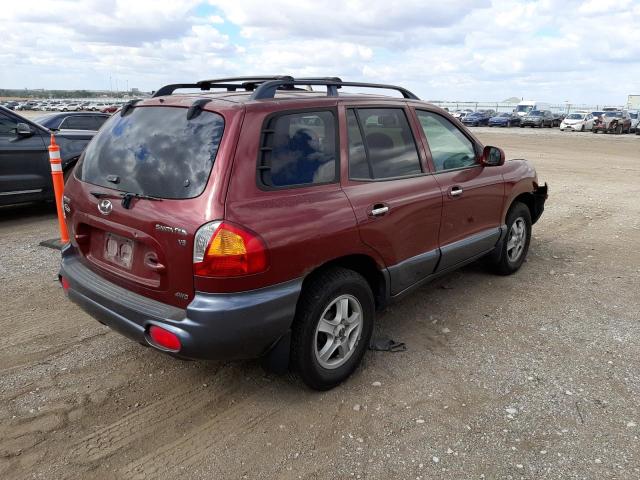 Photo 4 from auction – 2002 HYUNDAI SANTA FE G with VIN KM8SC73D62U227952