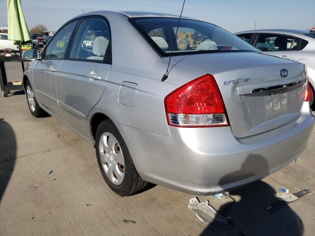 Photo 3 from auction – 2008 KIA SPECTRA EX with VIN KNAFE122185584923