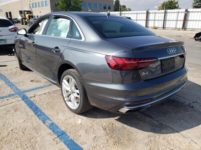 Photo 3 from auction – 2020 AUDI A4 PREMIUM with VIN WAUENAF48LN007998