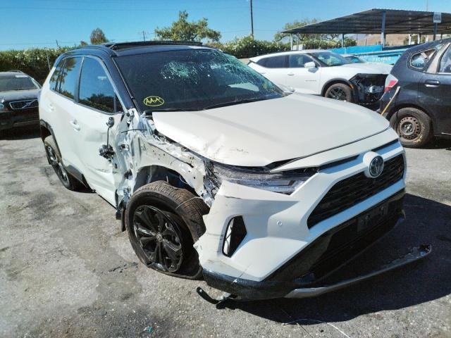 TOYOTA RAV4 XSE 2022 with VIN 4T3E6RFV2NU070890 - Photo from auction