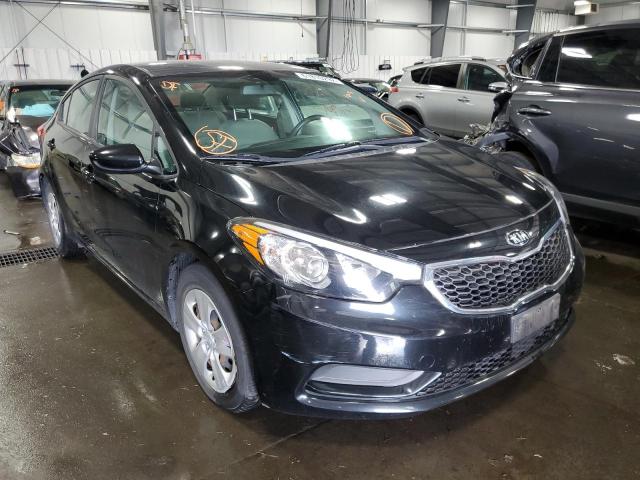 KIA FORTE LX 2015 with VIN KNAFK4A62F5292449 - Photo from auction