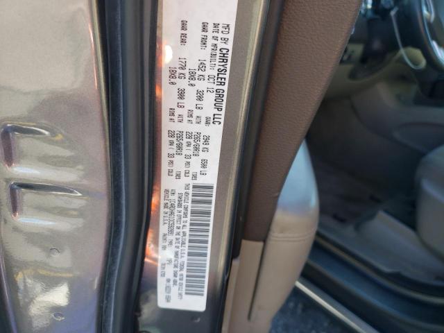 Photo 10 from auction – 2013 DODGE DURANGO SX with VIN 1C4RDHAG1DC592891
