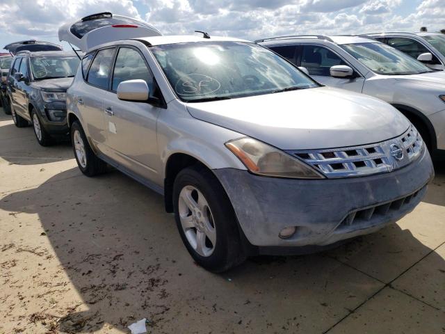 Photo 1 from auction – 2004 NISSAN MURANO SL with VIN JN8AZ08T44W215641