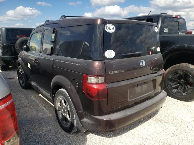 Photo 3 from auction – 2008 HONDA ELEMENT SC with VIN 5J6YH18938L007212