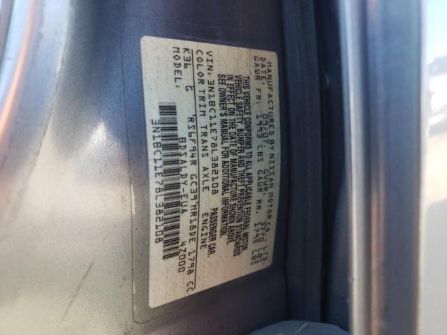 Photo 10 from auction – 2008 NISSAN VERSA S with VIN 3N1BC11E78L382108
