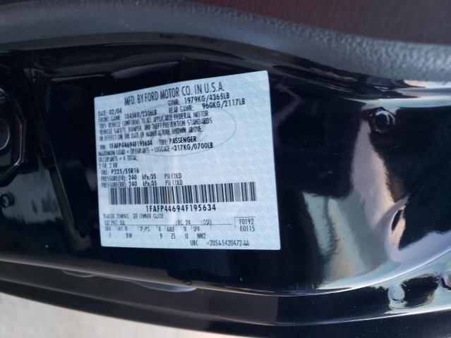 Photo 10 from auction – 2004 FORD MUSTANG with VIN 1FAFP44694F195634
