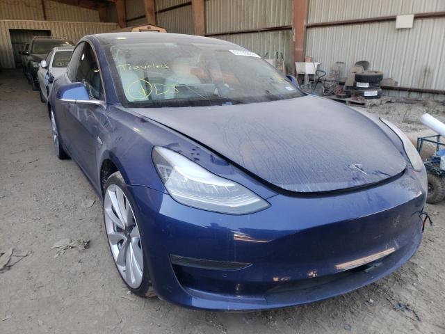TESLA MODEL 3 2019 with VIN 5YJ3E1EB7KF413701 - Photo from auction