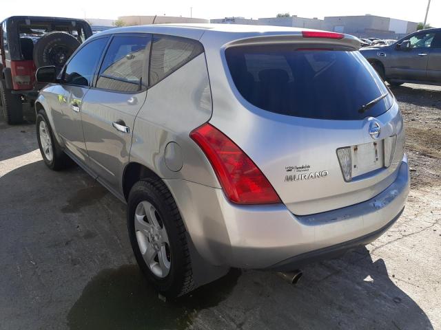 Photo 3 from auction – 2005 NISSAN MURANO SL with VIN JN8AZ08TX5W321710