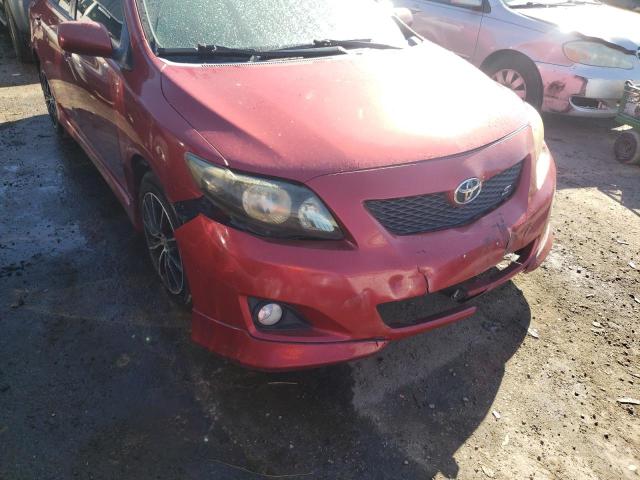 Photo 9 from auction – 2009 TOYOTA COROLLA BA with VIN 2T1BU40E49C045154