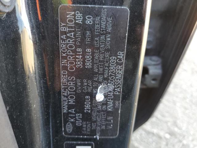 Photo 10 from auction – 2013 KIA FORTE EX with VIN KNAFU4A26D5738039