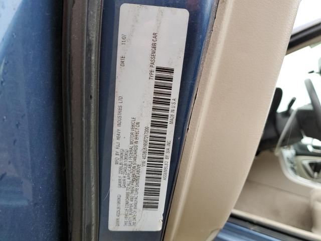 Photo 10 from auction – 2008 SUBARU LEGACY 2.5 with VIN 4S3BL616587217200