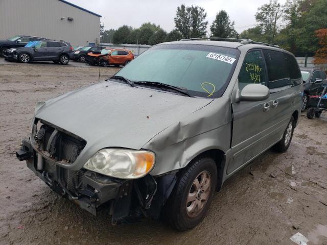 Photo 2 from auction – 2005 KIA SEDONA EX with VIN KNDUP132756699079