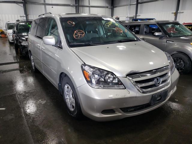 HONDA ODYSSEY EX 2007 with VIN 5FNRL38727B441173 - Photo from auction