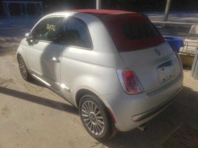 Photo 3 from auction – 2013 FIAT 500 LOUNGE with VIN 3C3CFFER6DT628759