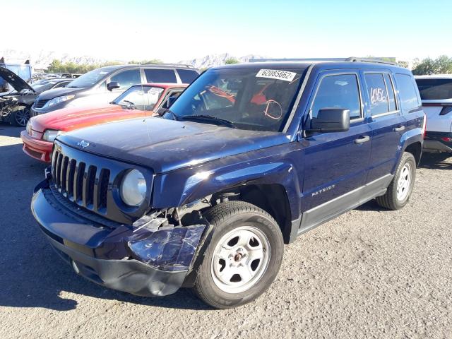 Photo 2 from auction – 2014 JEEP PATRIOT SP with VIN 1C4NJPBA5ED692578